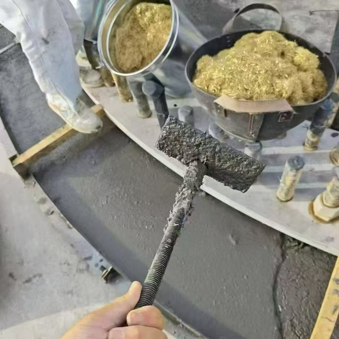 红寺堡C120钢纤维高强无收灌浆料 轧机压缩机汽轮机发电机锻压设备底座灌浆材料